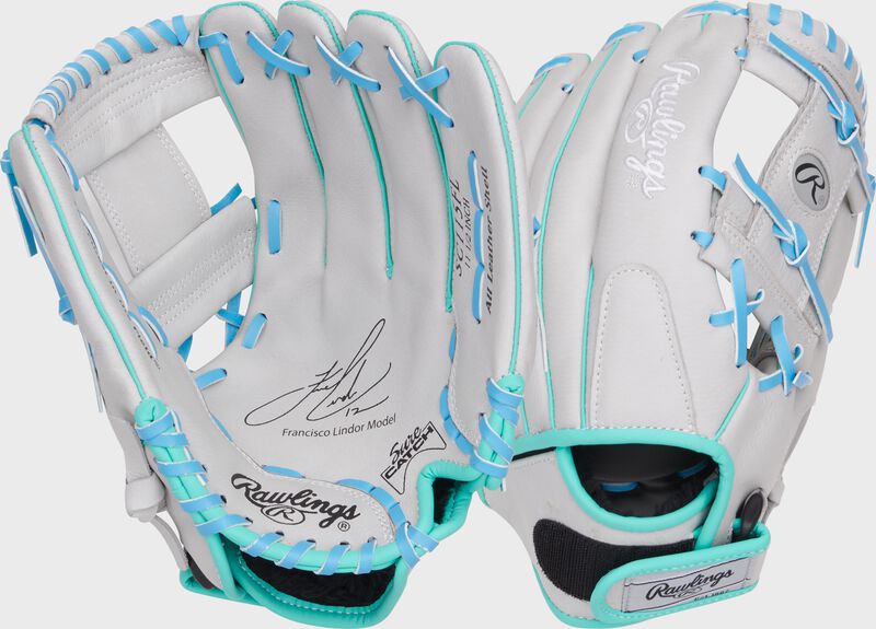 Rawlings Sure Catch Series Youth F. Lindor Signature 11.5 Inch Baseball Glove -RHT-Gray