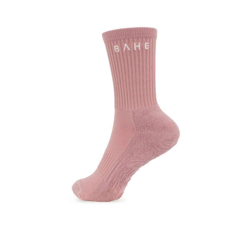 BAHE Studio Duet Socks & Towel-Mauve