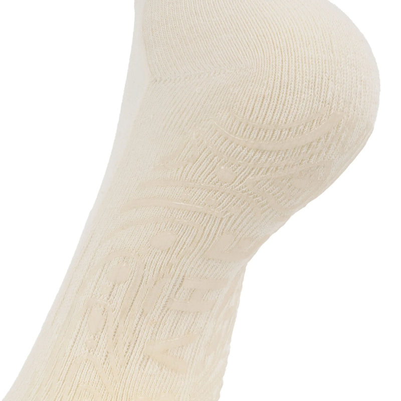 BAHE Grippy Closetoe Crew Sock-Coconut