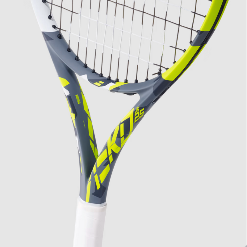 Babolat Racquet Aero Junior 25in Grey/Yellow/White 25 inch