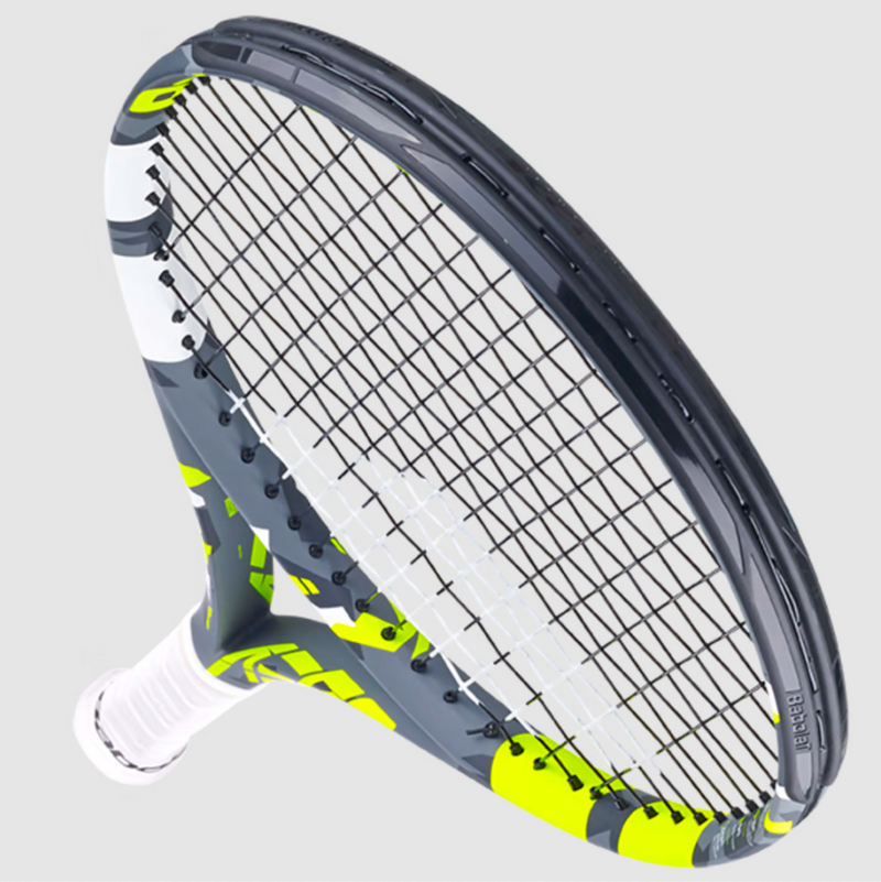 Babolat Racquet Aero Junior 25in Grey/Yellow/White 25 inch