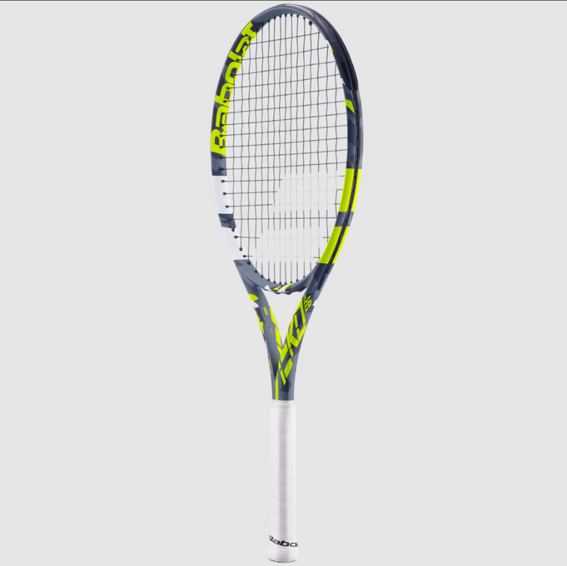 Babolat Racquet Aero Junior 25in Grey/Yellow/White 25 inch