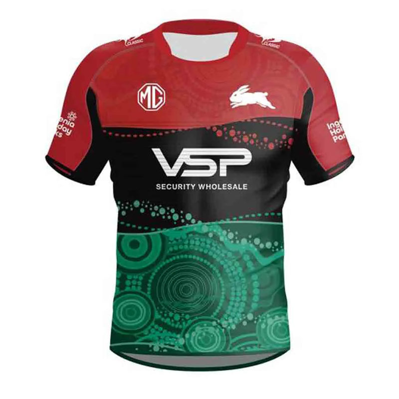 Rabbitohs 2024 Mens Captain Run Jersey Black