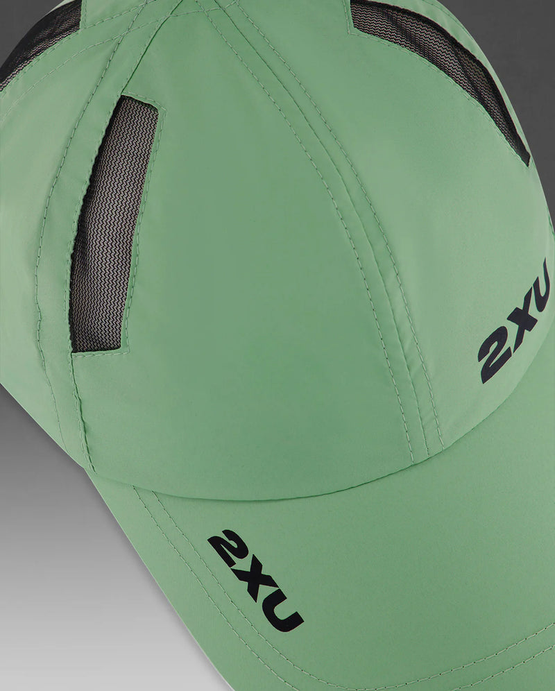 2XU Run Cap-Digital Mint/Black-OSFA