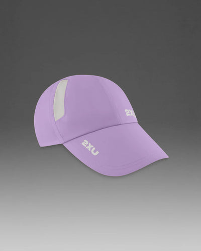 2XU Run Cap-Grape Fizz/White-OSFA