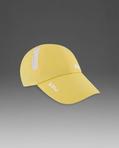 2XU Run Cap-Pixel Lemon/White-OSFA