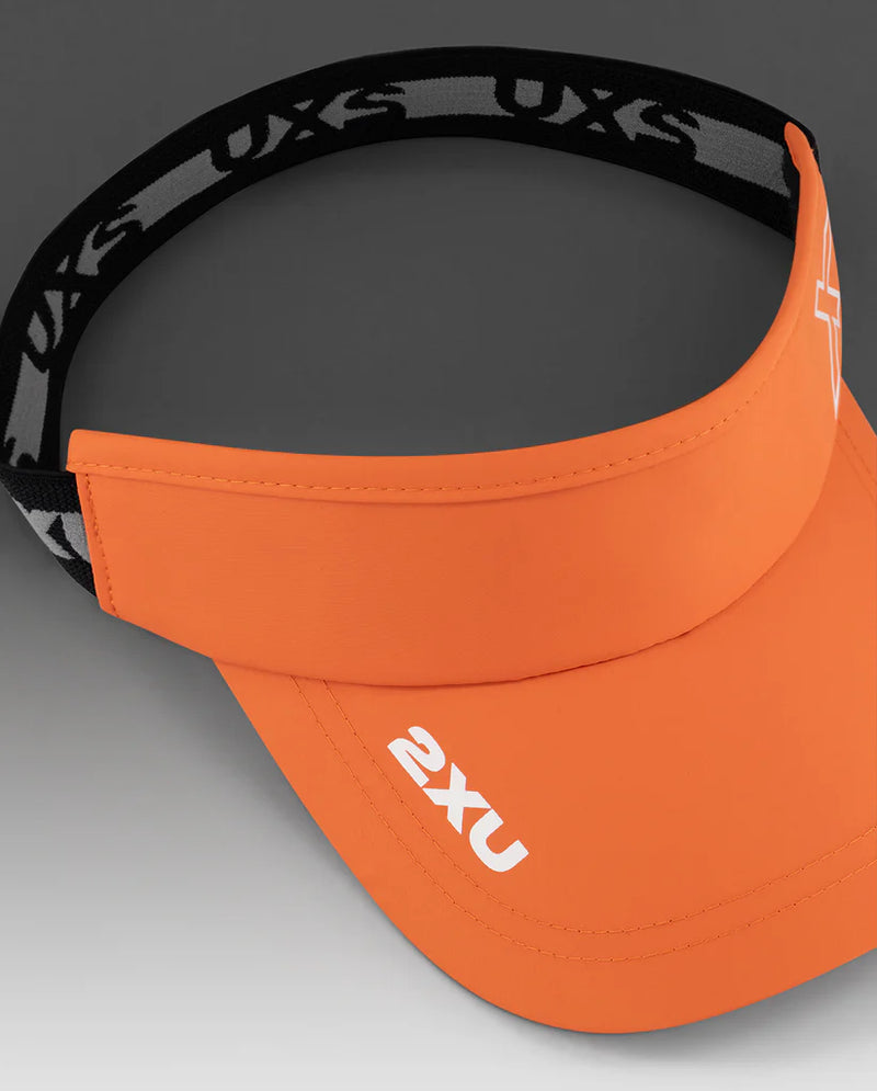 2XU Performance Visor-Ember/White-OSFA