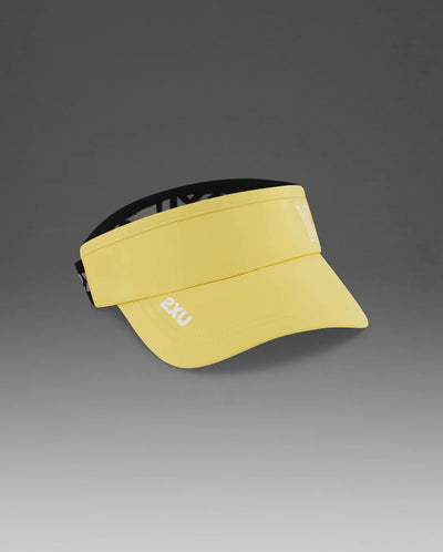 2XU Performance Visor-Pixel Lemon/White-OSFA