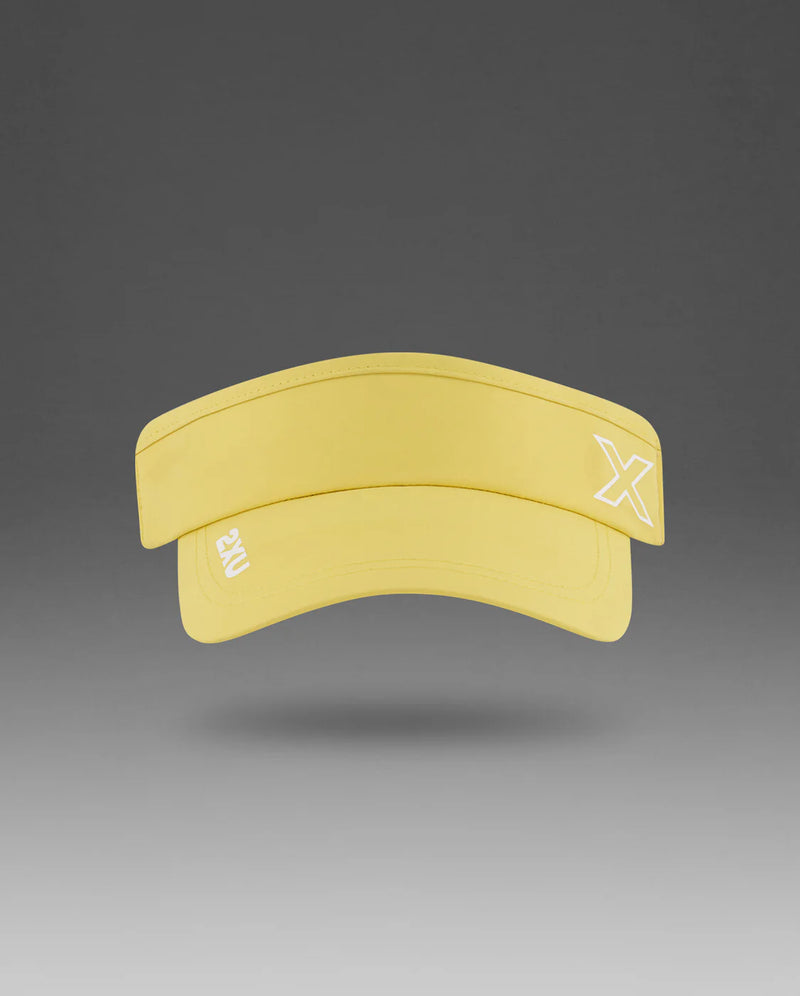 2XU Performance Visor-Pixel Lemon/White-OSFA