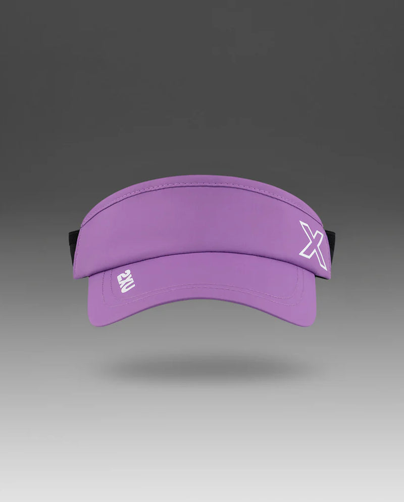 2XU Performance Visor-Thistle/White-OSFA