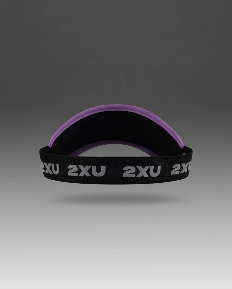 2XU Performance Visor-Thistle/White-OSFA