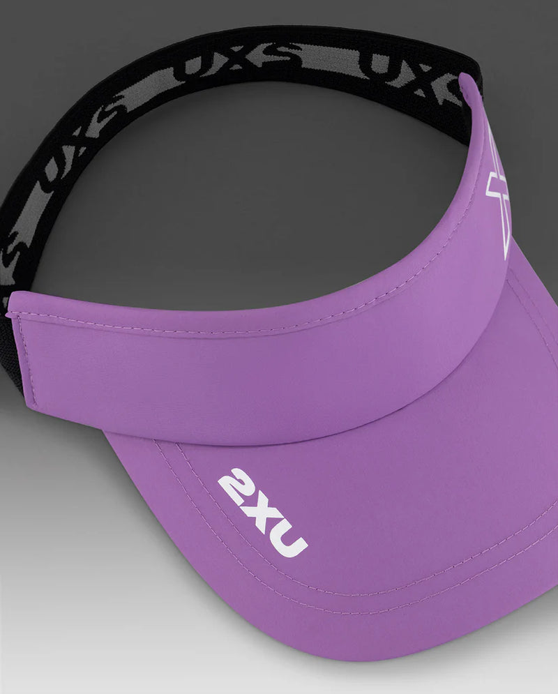 2XU Performance Visor-Thistle/White-OSFA