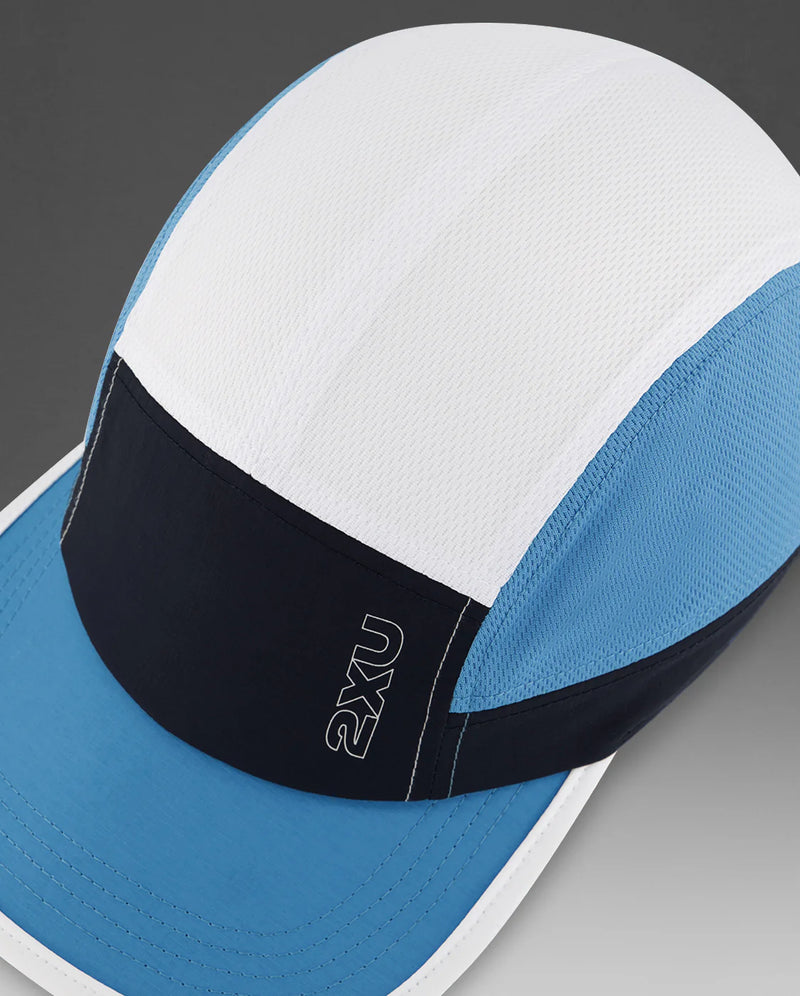 2XU Light Speed Cap-Midnight/Azure Blue-OSFA