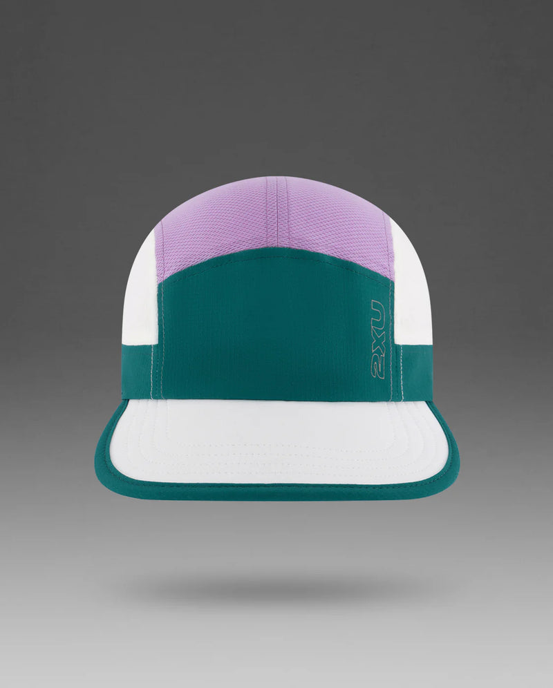 2XU Light Speed Cap-Slate Green/Grape Fizz-OSFA