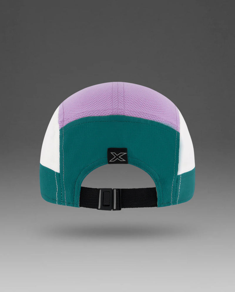 2XU Light Speed Cap-Slate Green/Grape Fizz-OSFA