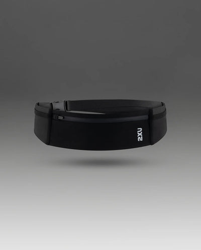 2XU Run Belt-Black/Black