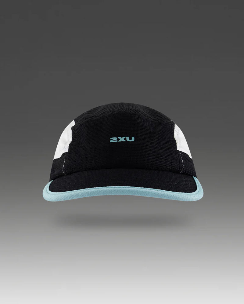 2XU Light Speed Small Cap-Black/White-OSFA