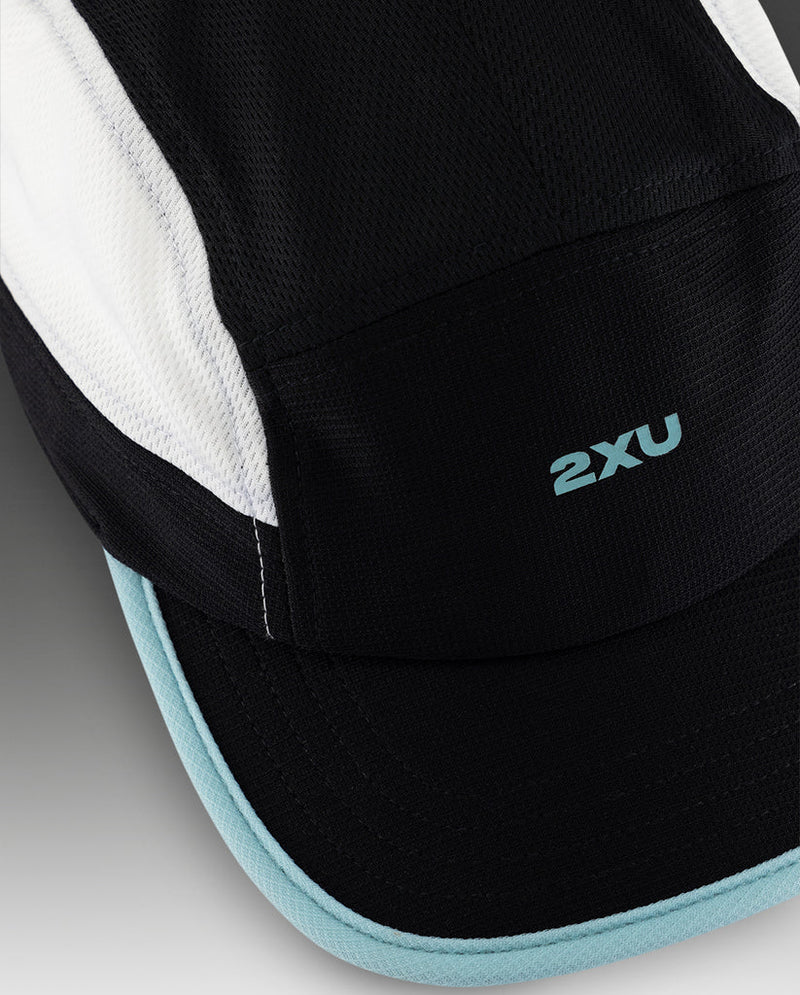 2XU Light Speed Small Cap-Black/White-OSFA