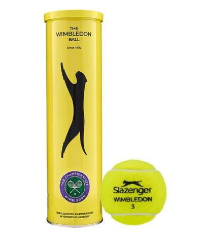 Slazenger Wimbledon 4B Tin Tennis Balls