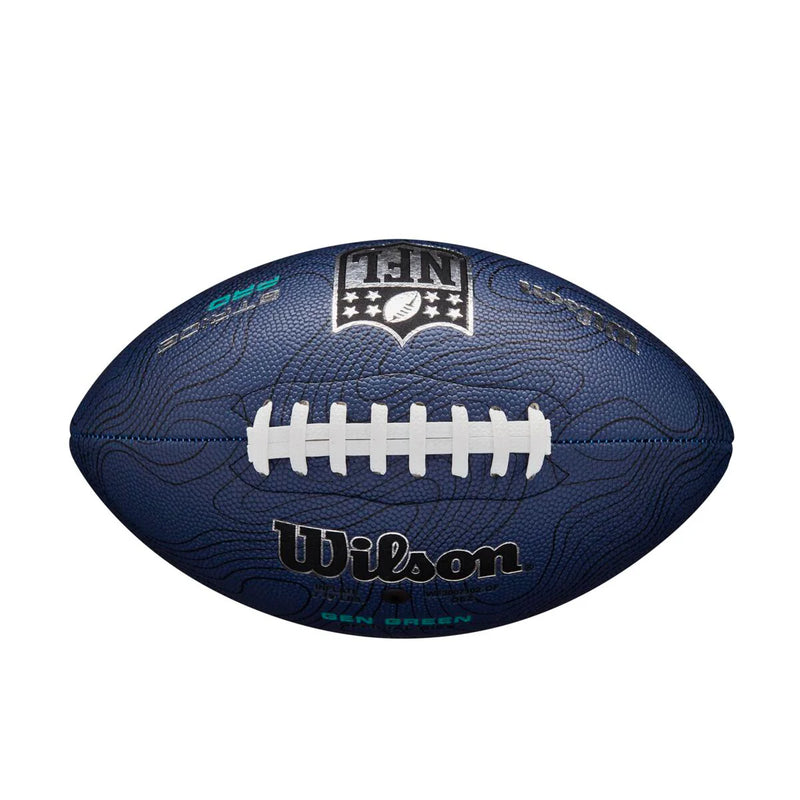 Wilson NFL Stride Pro Eco American Football-Navy