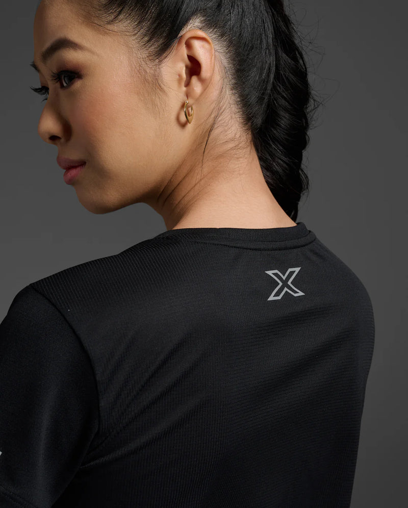 2XU Womens Aero Tee Black