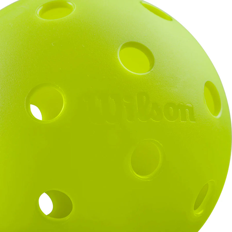 Wilson Max 40 Outdoor 3Pk Pickleballs-Green