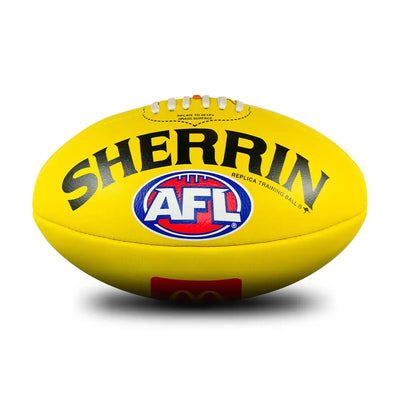 Sherrin Grass Surface AFL Replica Training - Leather