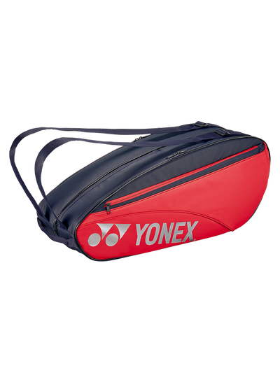 Yonex 2023 Pro Racquet Bag 6pce Scarlet (Red)