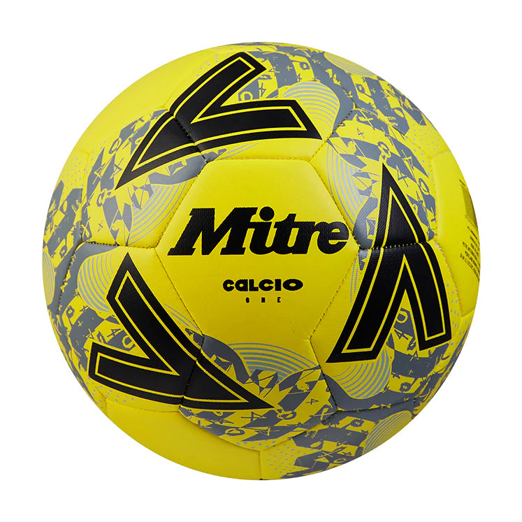 Mitre Calcio 24 Soccer Ball-Yellow-5