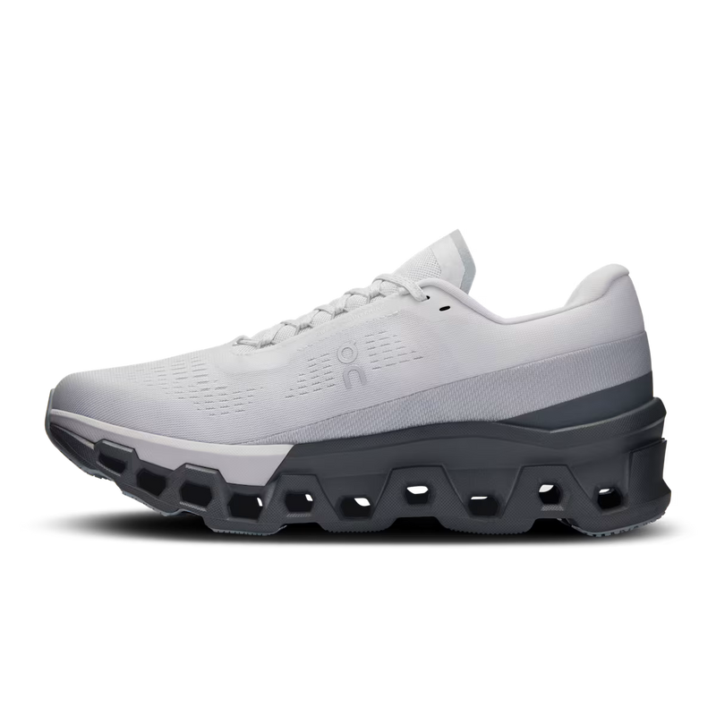On Cloudmonster 2 Mens Running Shoe-White