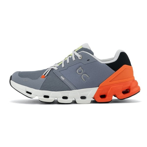 On Cloudflyer 4 D Mens Running Shoe Fossil/Flame