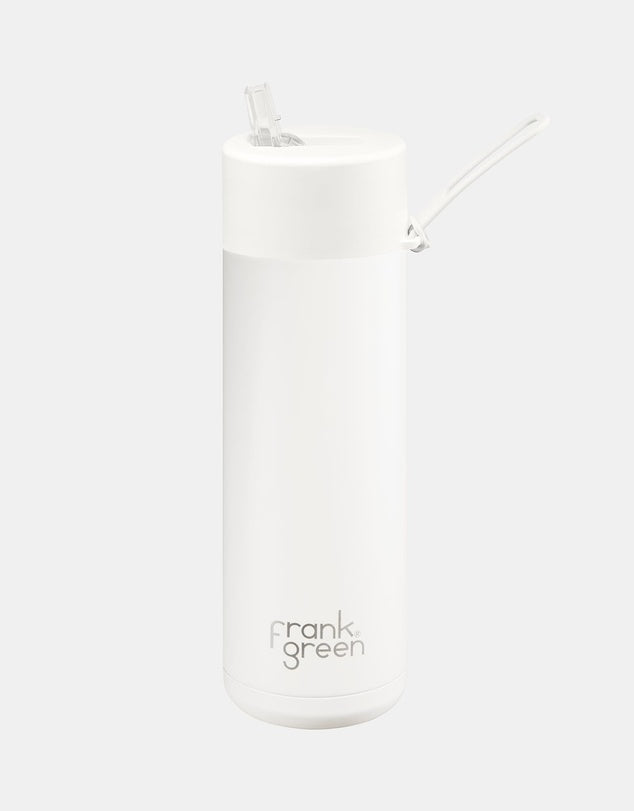 Frank Green 20oz (595ml) Stainless Ceramic Reusable Straw Bottle