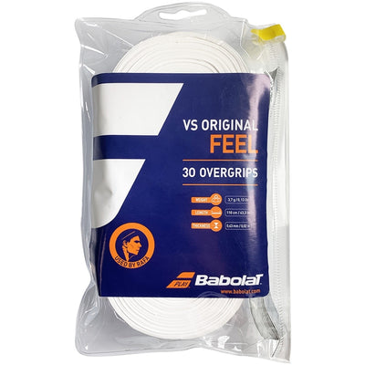 Babolat 30Pk VS Original Feel Overgrip - White