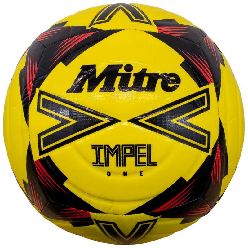 Impel One 24 Au Soccer Ball Fluro Yellow/Black