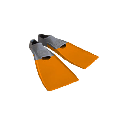 Zoggs Long Blade Rubber Fin US 10-12 Gery/Orange 10