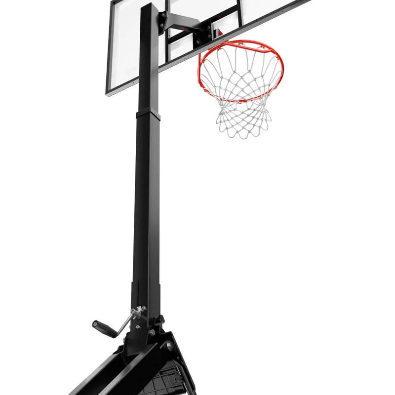 Spalding Momentous 50in H-Frame Ez Assembly Acrylic Portable System