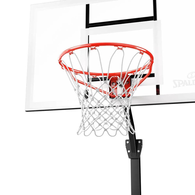 Spalding Momentous 50in H-Frame Ez Assembly Acrylic Portable System