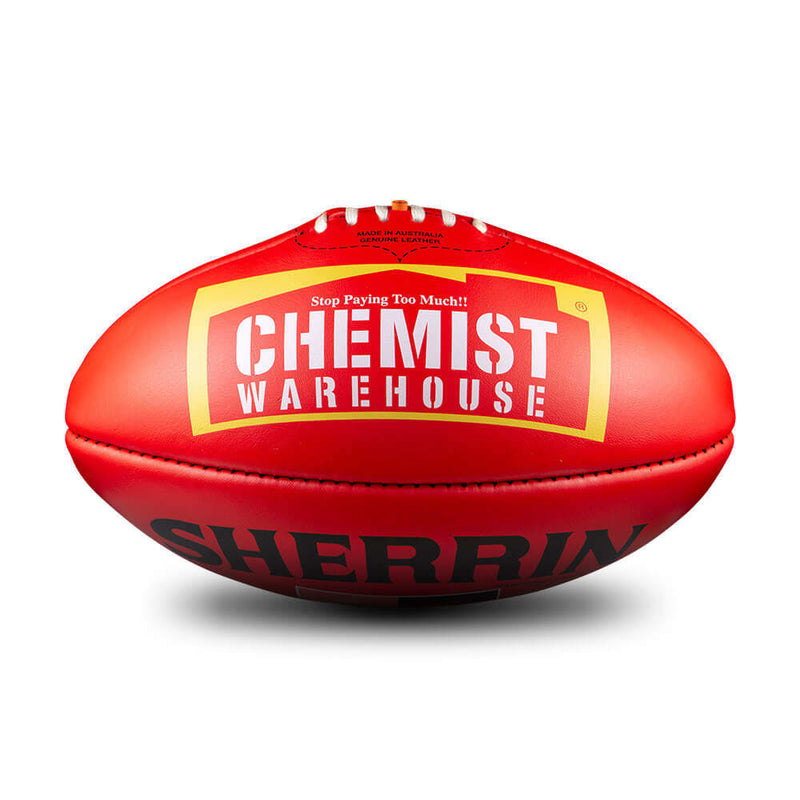 Sherrin KB Red Women's Game Ball - Leather