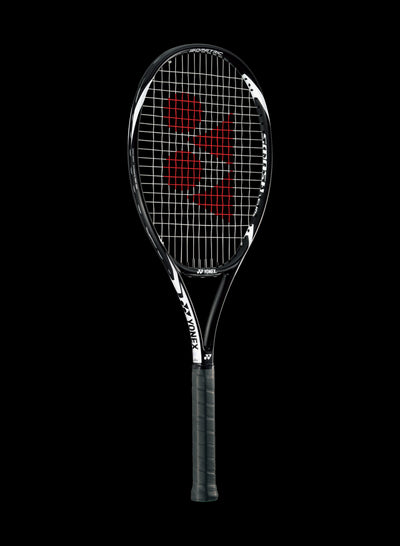 YY-2023 Smash Team Tennis Racquet (Black/White) 290g-G1-Strung