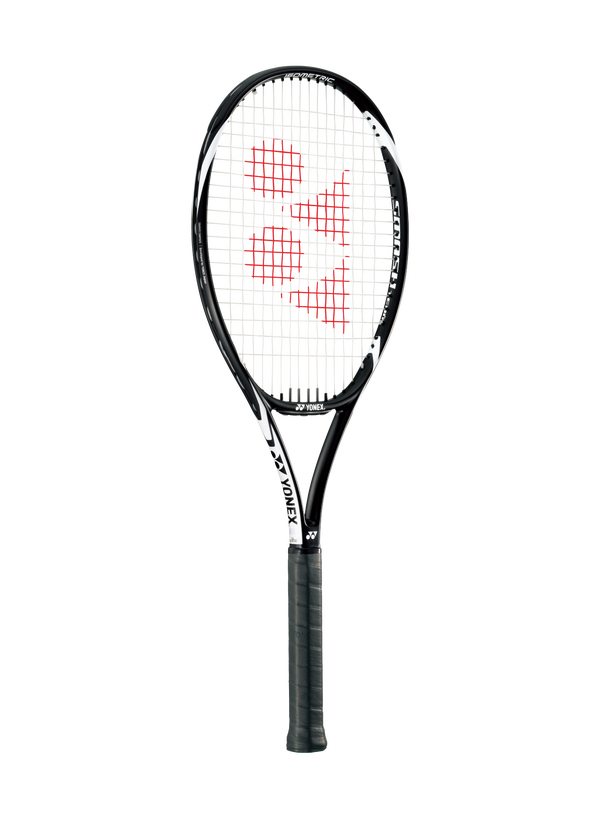 YY-2023 Smash Team Tennis Racquet (Black/White) 290g-G1-Strung