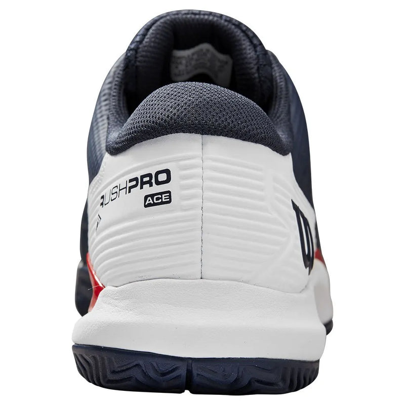 Wilson Rush Pro Ace Mens Tennis Shoe-Navy