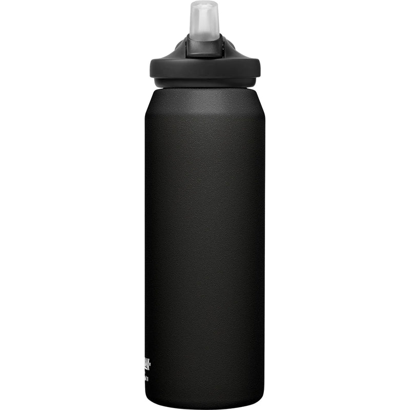 eddy+ 1L Stainless Steel Vacuum Insulated filtered by LifeStraw Black