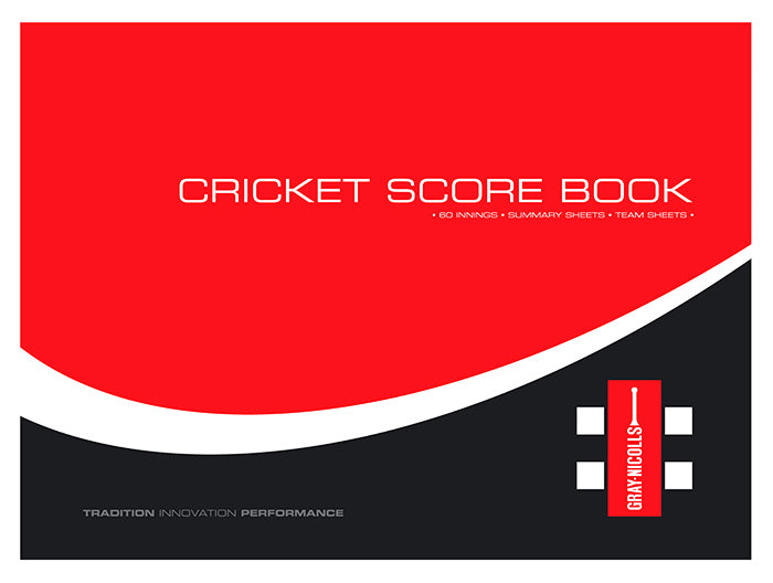 Gray Nicolls 60 Innings Cricket Scorebook_11123