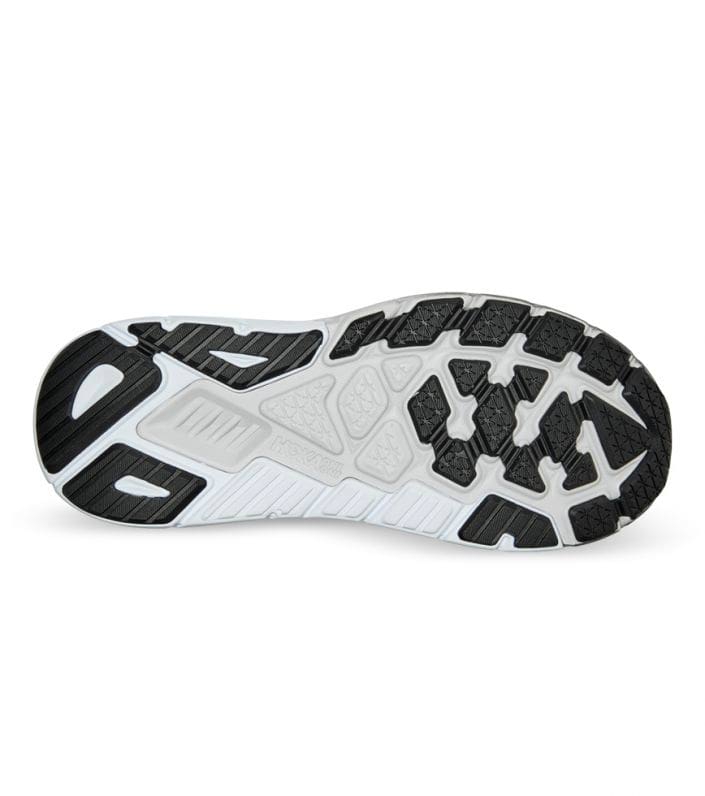 Hoka Mens Arahi 6 Running Shoe - Black/White