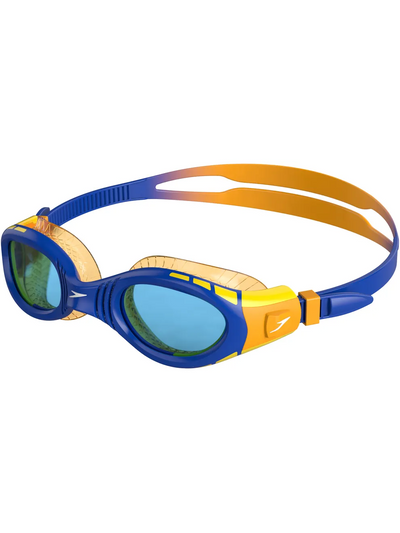 Speedo Futura Biofuse Flexiseal Junior Goggle - Beaut Blue/Mango/Blue