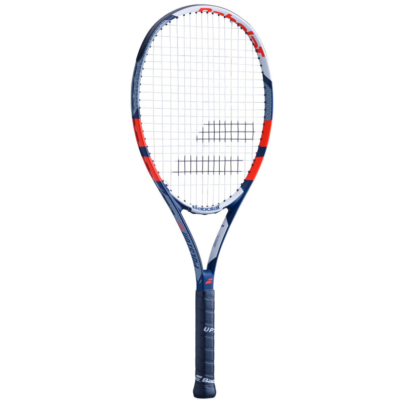 Babolat Pulsion 105 4 3/8 Tennis Racquet - Grey/Red_P1053