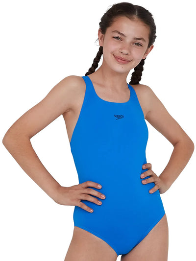 Girls Sport Fracture 1 Piece Chlorine Resistant Swimsuit
