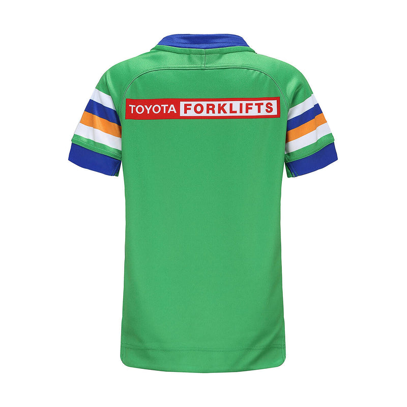 ISC Canberra Raiders 2023 Kids Home Jersey - Green/Royal