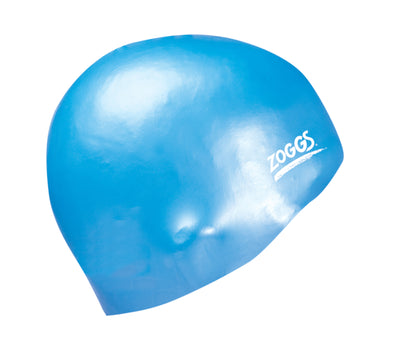 Zoggs Easy Fit Silicone Cap-Royal Blue