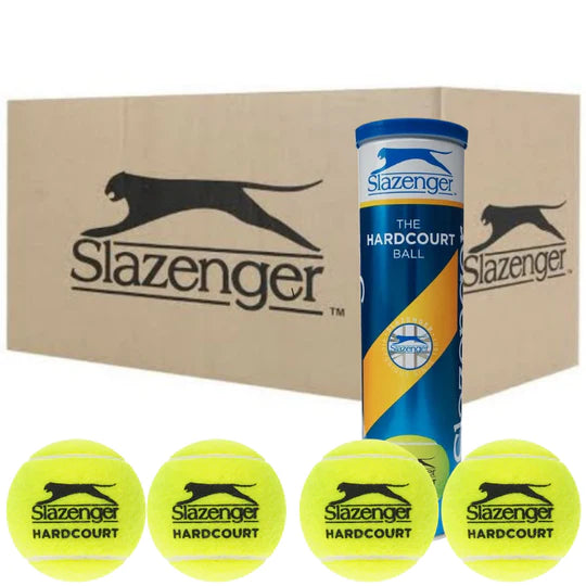Slazenger Hardcourt 18 x 4 Ball Tin Tennis Balls